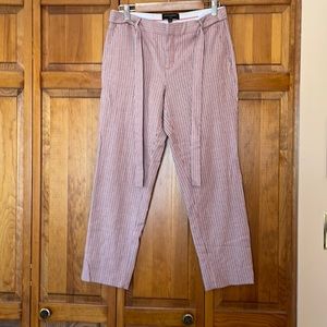 Banana republic striped pants
